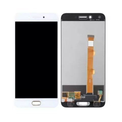 Voor OPPO F3 5.5 inch LCD Scherm met touchscreen Digitizer - Wit