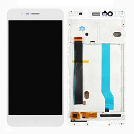 Refurbished For ASUS Zenfone 3 Max ZC553KL LCD Screen Assembly with Frame - White