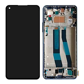 For Xiaomi Mi 11 Lite Refurbished AMOLED Screen Assembly with Frame - Black