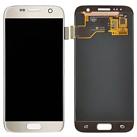Refurbished For Samsung Galaxy S7 G930 Super AMOLED Screen Assembly - Gold