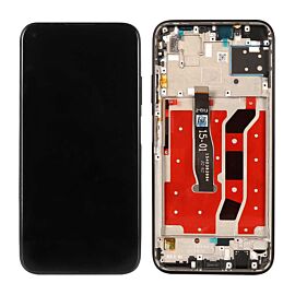 Refurbished For Huawei P40 lite / Nova 6 SE Lcd Screen Assembly with Frame - Silver