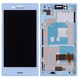 For Sony Xperia X Mini X Compact LCD Screen Assembly with Frame - Blue