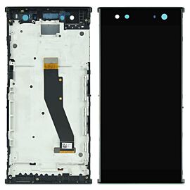 For Sony Xperia XA2 Ultra C8 LCD Screen Assembly with Dual SIM Frame - Silver