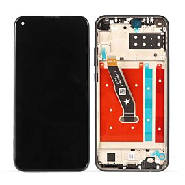 Refurbished For Huawei P40 lite E / Y7P 2020 Lcd Screen Assembly with Frame - Black