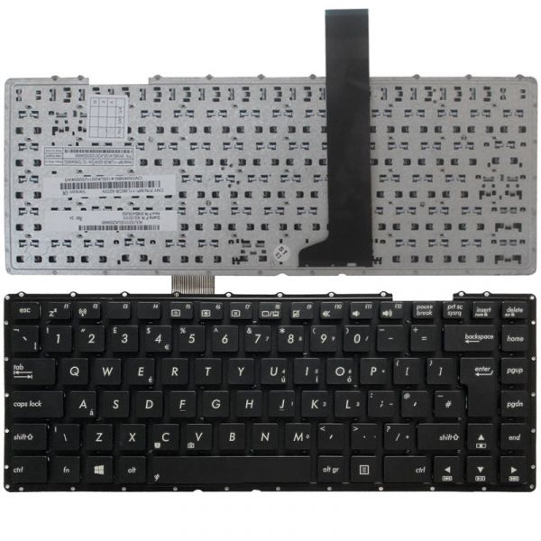 Uk ノートパソコンのキーボード Asus X450 X450ca X450cc X450cp X450ea X450ep X450la X450lav