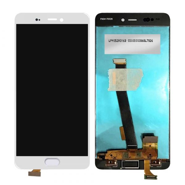NO-LOGO Phone Replacement Parts LCD Screen Color : White Touch Screen Digitizer Assembly Compatible with Mi 5s Plus 